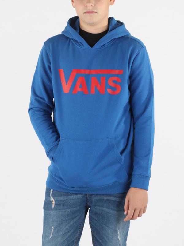 Mikina Vans By Classic Po I True Blue/Racin Modrá