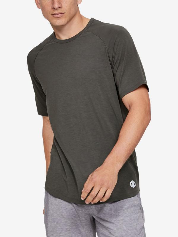 Tričko Under Armour Recovery Sleepwear Ss Crew-Brn Šedá
