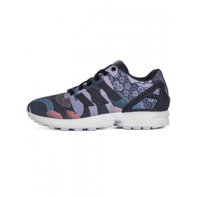 Sneakers - tenisky Adidas Originals ZX FLUX x Rita Ora CBLACK/CBLACK/FTWWHT