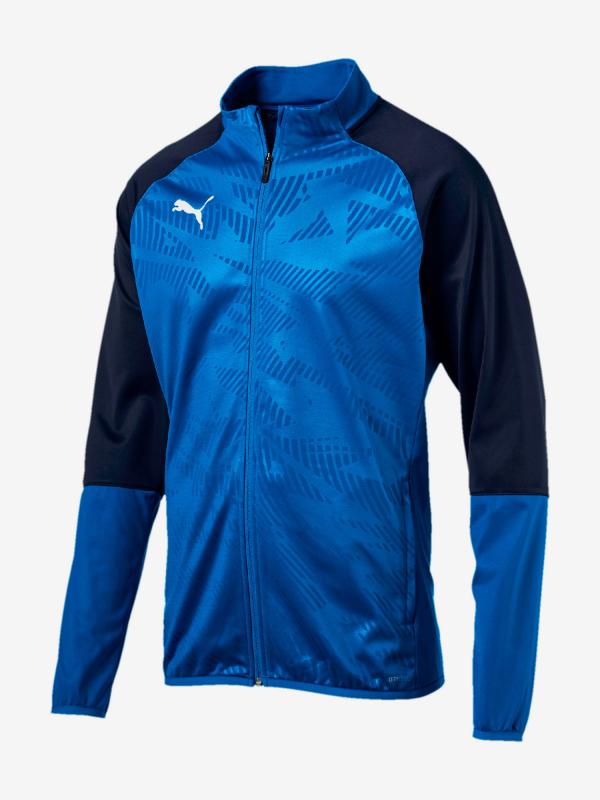 Bunda Puma Cup Training Poly Jkt Core Modrá
