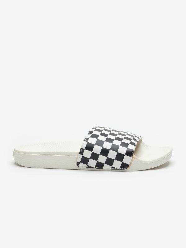 Pantofle Vans Wm Slide-On (Checkerboard) Bílá