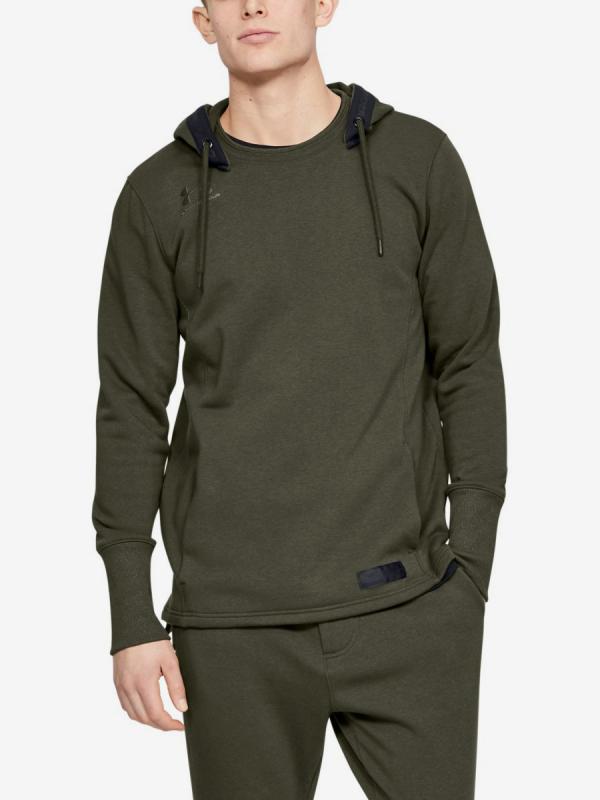 Mikina Under Armour Accelerate Off-Pitch Hoodie-GRN Zelená