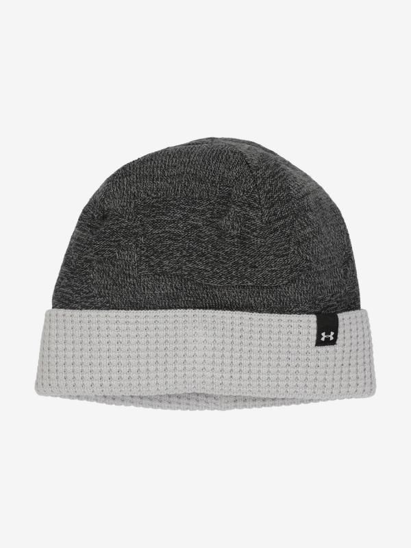 Čepice Under Armour Men'S Reversible Beanie-Blk Šedá