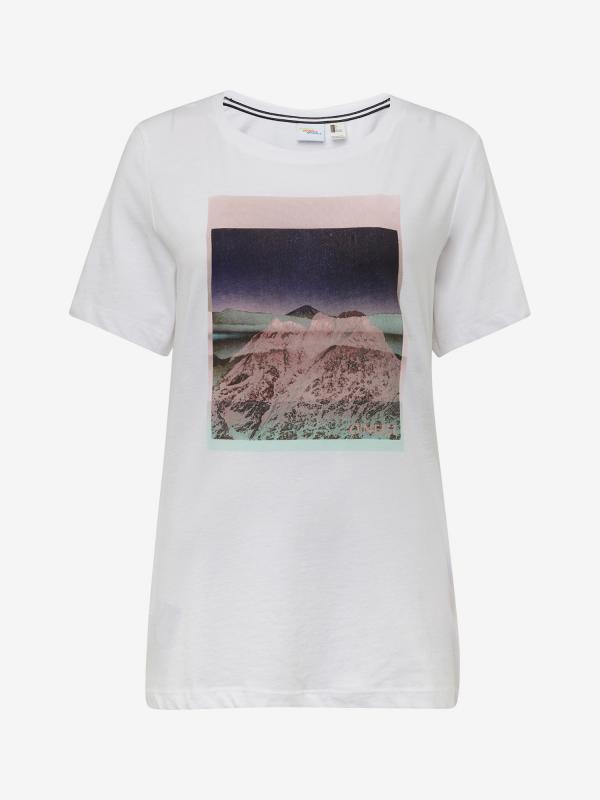 Tričko O´Neill Lw Aella T-Shirt Bílá