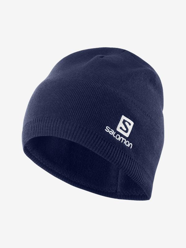 Čepice Salomon Beanie Modrá