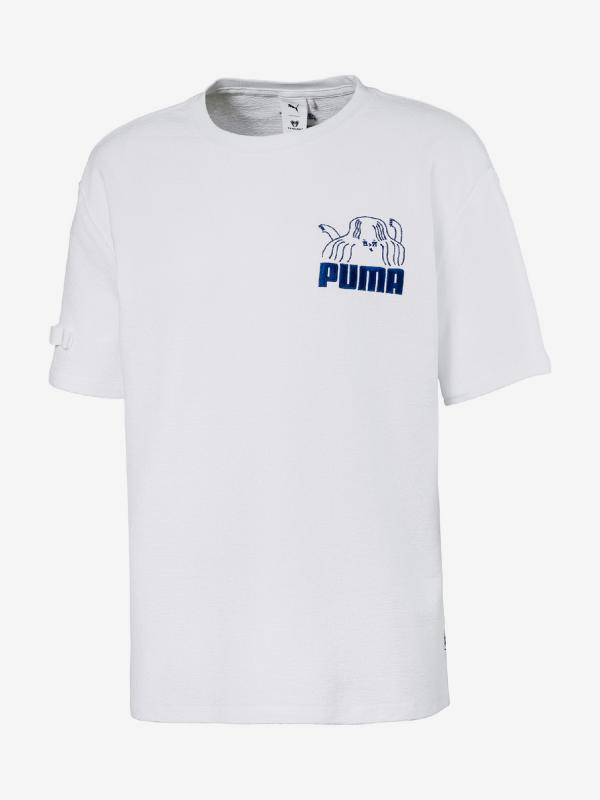 Tričko Puma X Tyakasha Tee Bílá