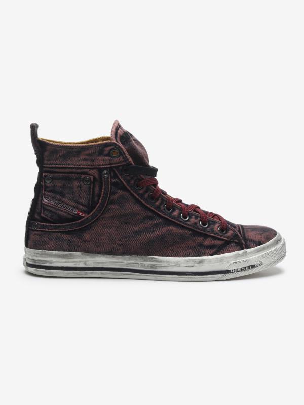 Boty Diesel Magnete Exposure Stripe - Sneaker Mid Hnědá