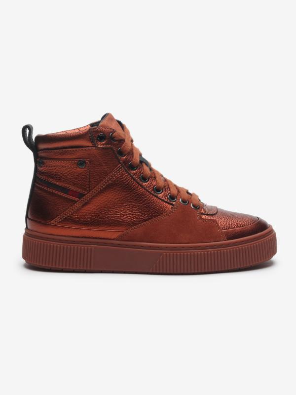 Boty Diesel Danny S-Danny Mc W - Sneaker Mid Červená