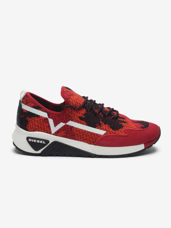 Boty Diesel Skb S-Kby - Sneakers Červená