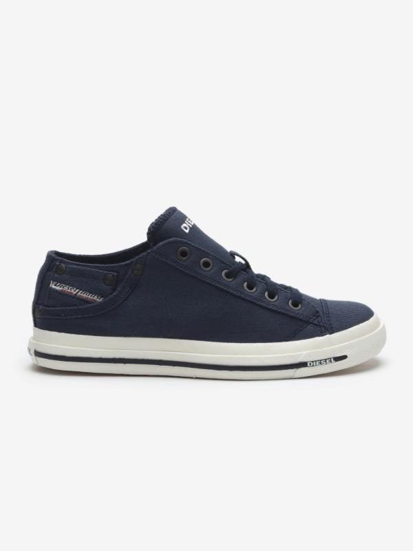 Boty Diesel Magnete Exposure Low I W - Sneakers Modrá