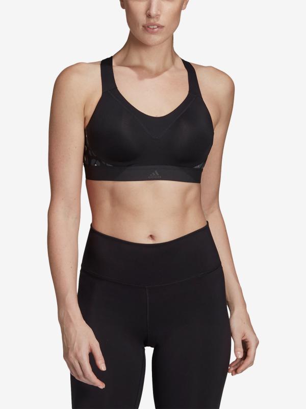 Podprsenka adidas Performance Sfi Ai Q4 Bra Černá
