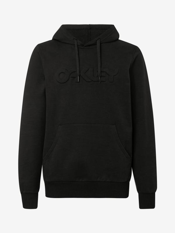 Mikina Oakley Embossed Graphic Hoodie Blackout Černá