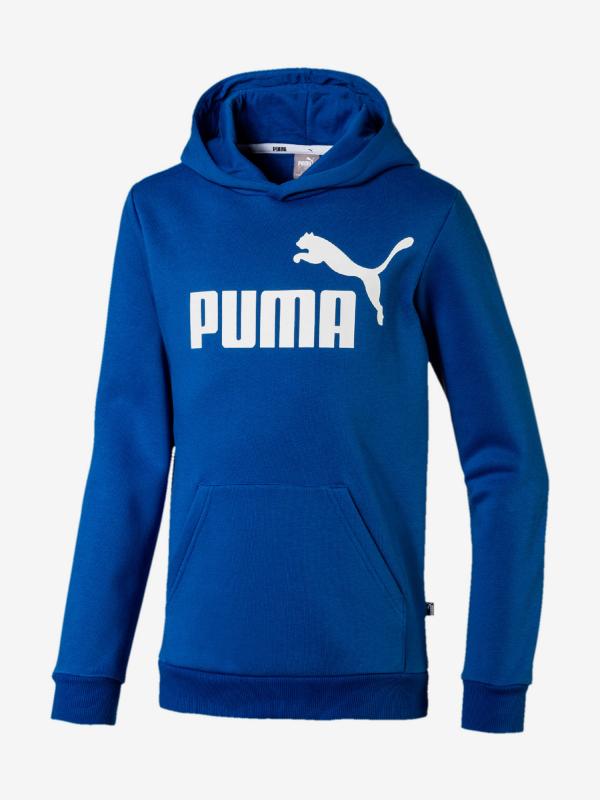 Mikina Puma Essentials Hoody B Modrá