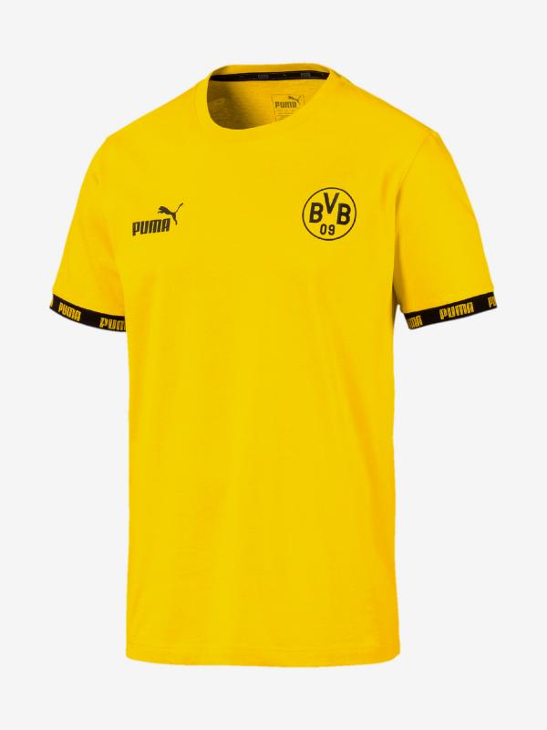 Tričko Puma Bvb Ftblculture Tee Žlutá