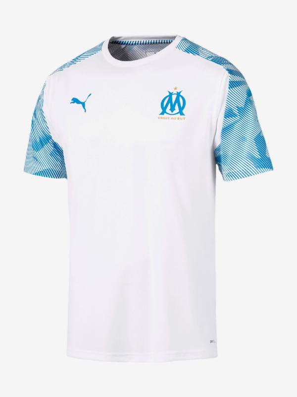 Tričko Puma Om Training Jersey Ss Bílá