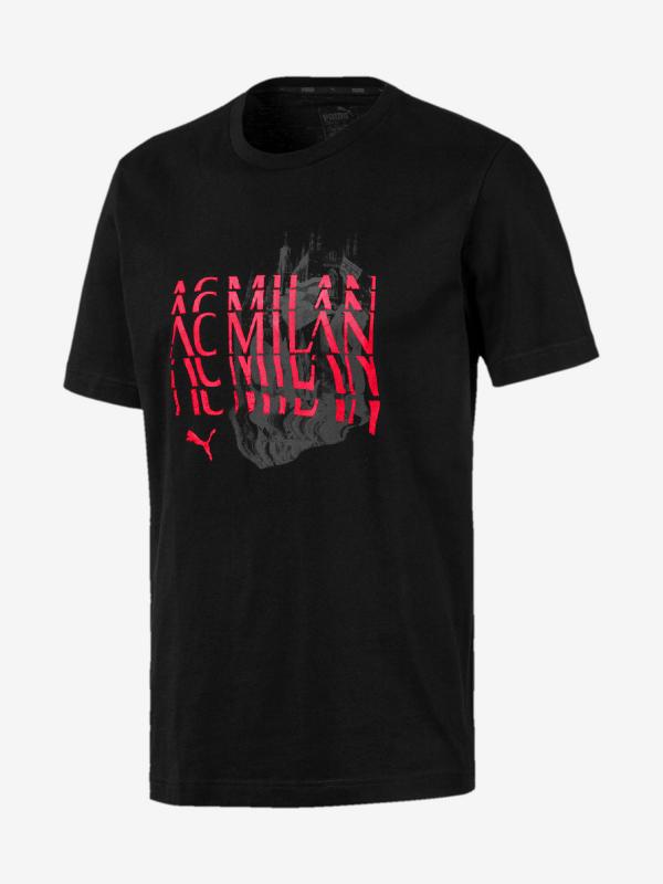 Tričko Puma Acm Graphic Tee Černá