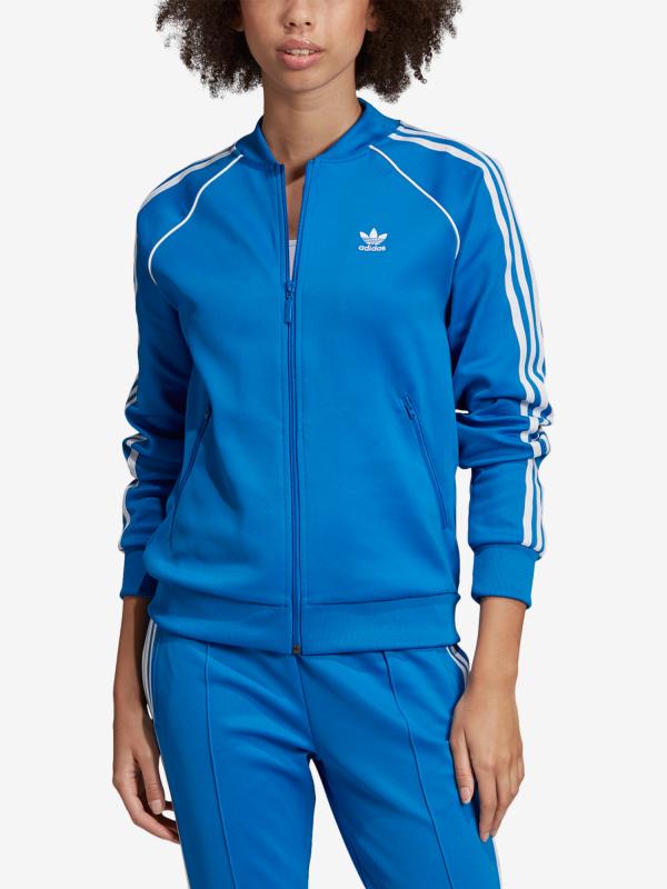 Bunda adidas Originals Sst Tt Modrá
