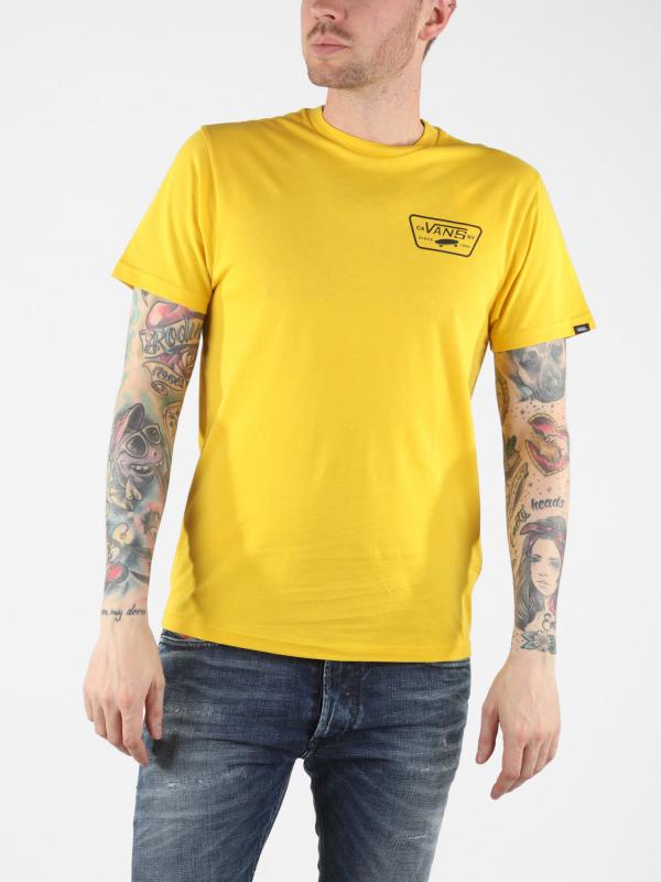Tričko Vans Mn Full Patch Back S Sulphur/Black Žlutá