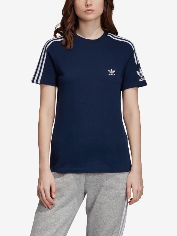 Tričko adidas Originals Lock Up Tee Modrá
