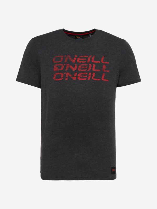 Tričko O´Neill Lm Triple T-Shirt Šedá