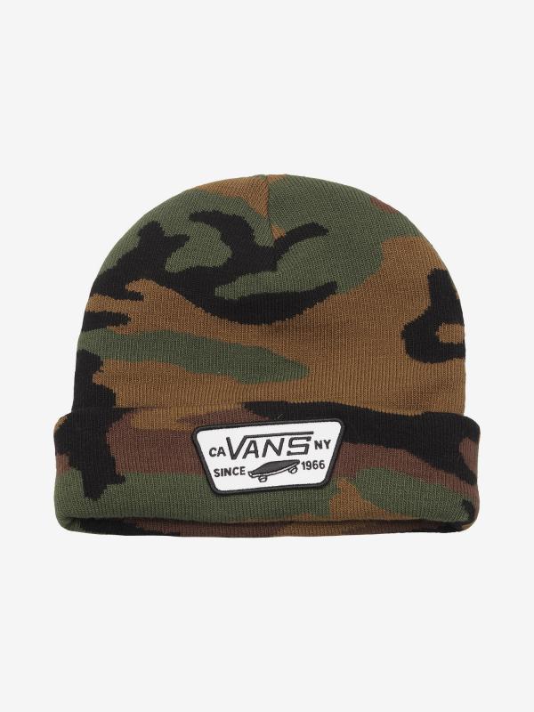 Čepice Vans Mn Milford Beanie Classic Camo Barevná