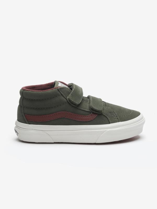 Boty Vans Uy Sk8-Mid Reissue V (Mte) Deep Liche Zelená