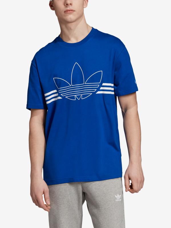 Tričko adidas Originals Outline Trf Tee Bílá