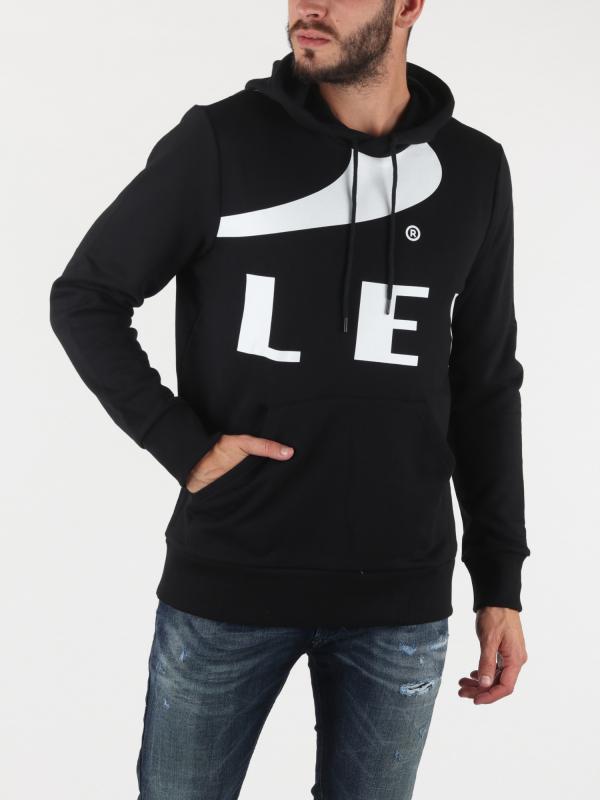 Mikina Oakley Big Logo Ellipse Hoodie Blackout Černá