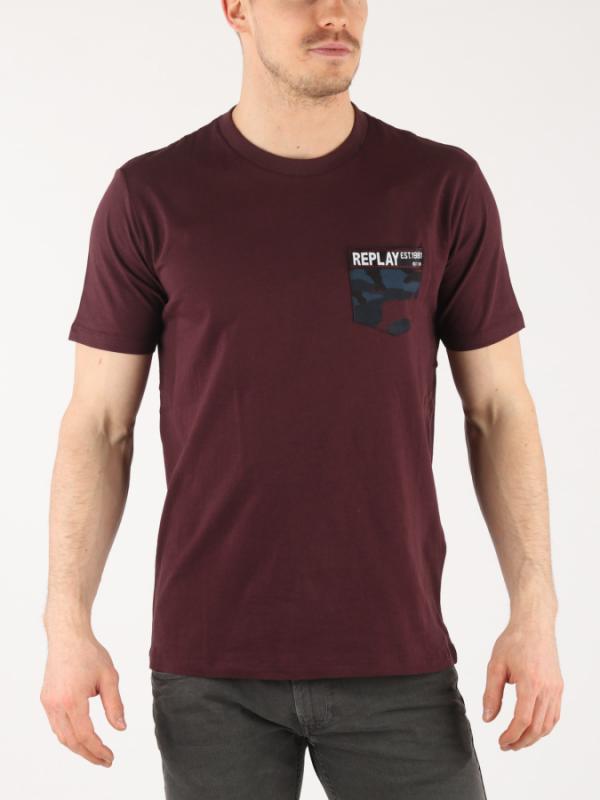 Tričko Replay M3600 T-Shirt Červená