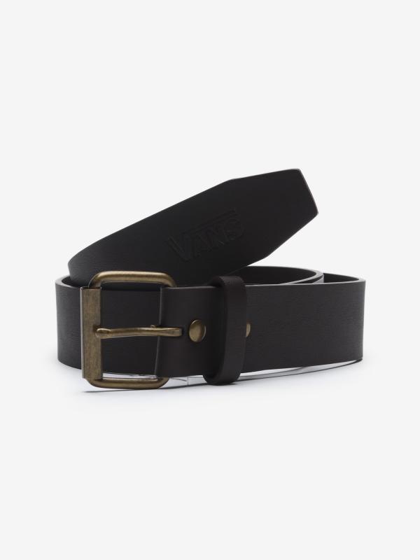 Pásek Vans Mn Hunter Ii Pu Belt Dark Brown Hnědá