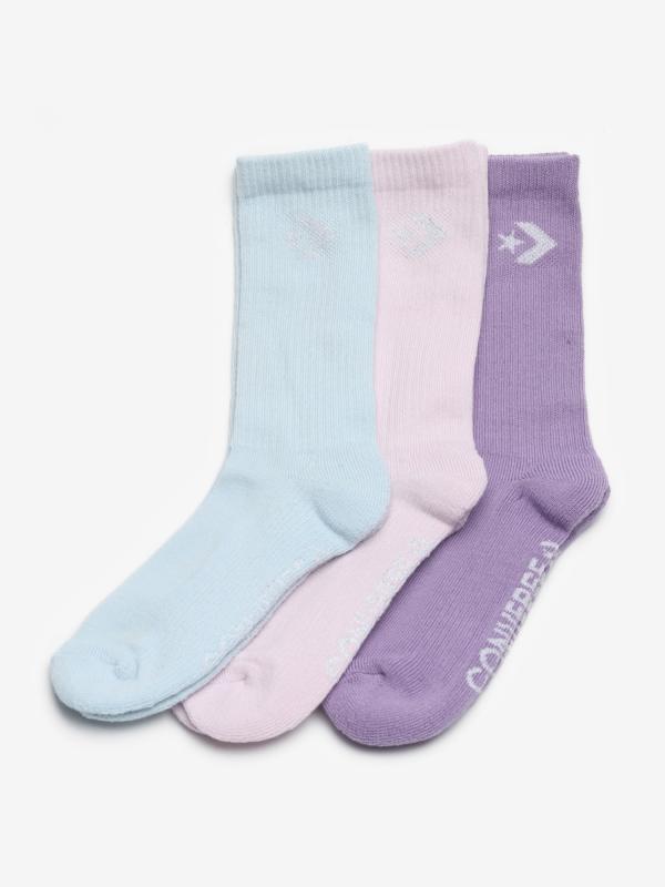 Ponožky Converse Women'S Sport Inspired Crew Aw19 Holiday Barevná