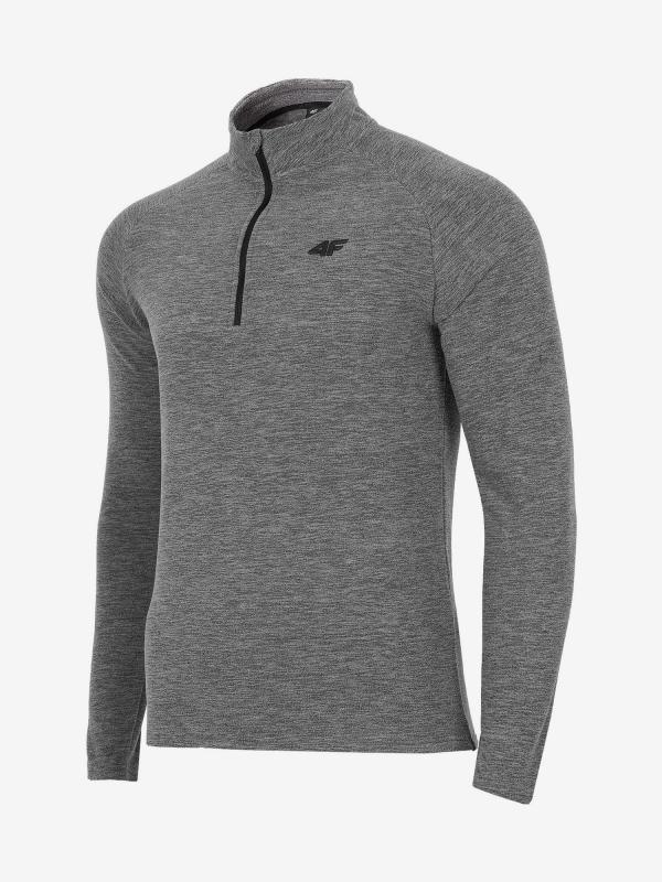 Mikina 4F Bimp200 Fleece Underwear Šedá