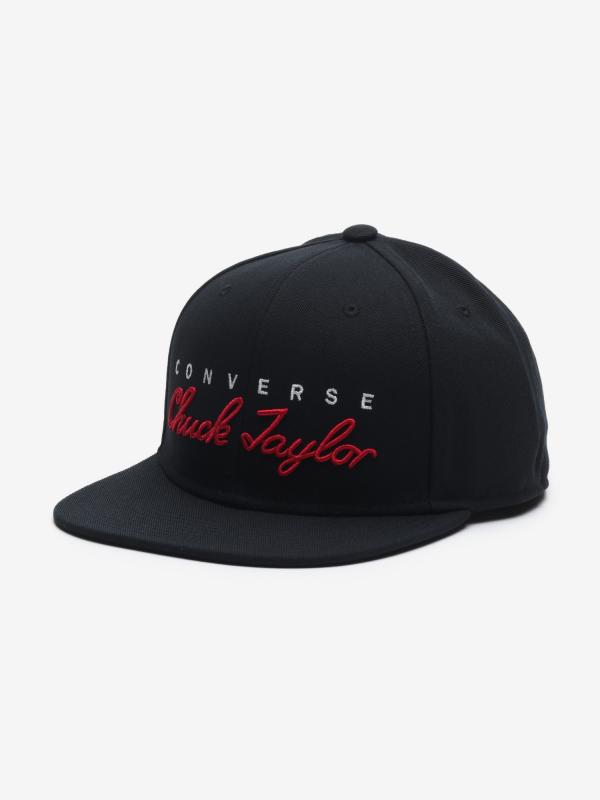 Kšiltovka Converse Chuck Script Snapback Černá