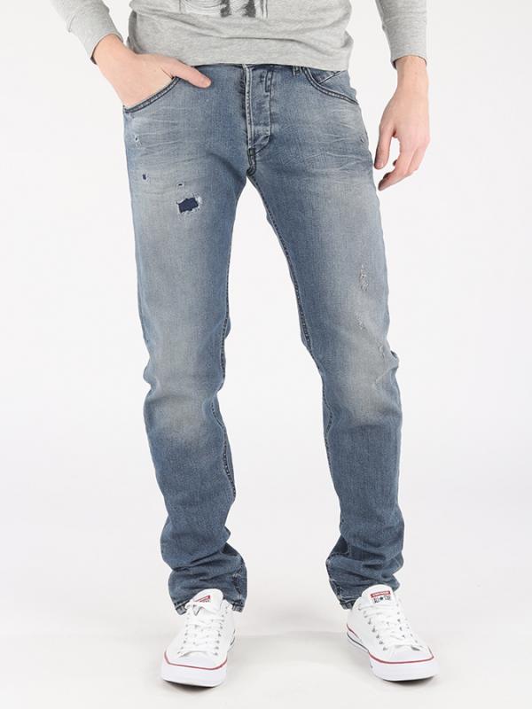 Džíny Diesel BELTHER L.34 PANTALONI Modrá