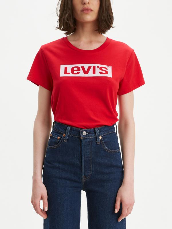 The Perfect Triko Levi's Červená