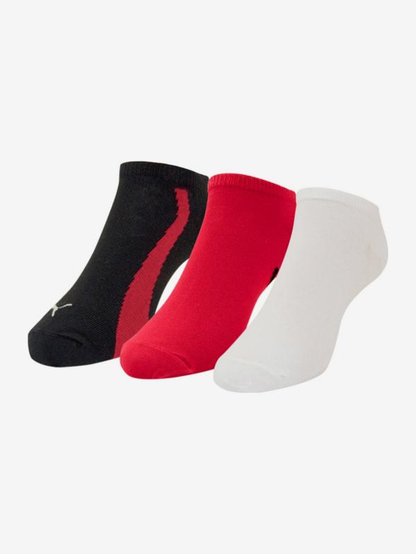 Ponožky Puma Unisex Lifestyle Sneakers 3 Pack Barevná