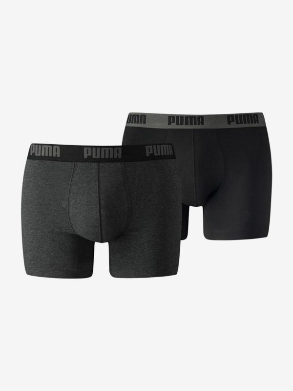 Boxerky Puma Basic Boxer 2 Pack Černá