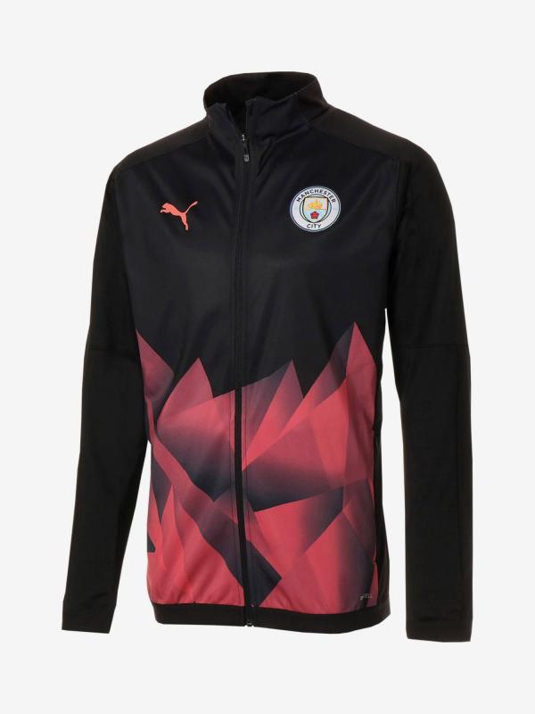 Bunda Puma Mcfc Stadium Int Jacket Černá