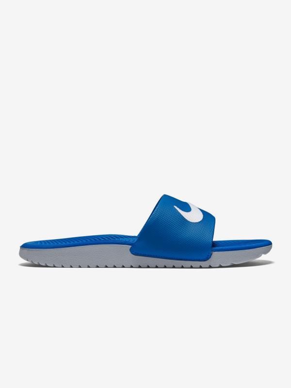 Pantofle Nike Kawa Slide Gs/Ps Modrá