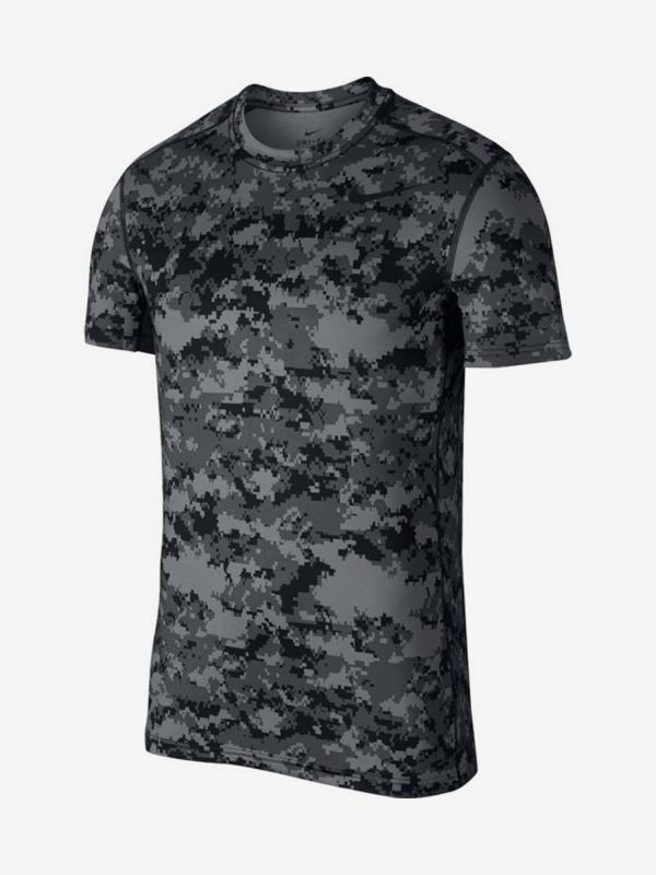 Tričko Nike M Bslyr Top Ss Lsa Šedá