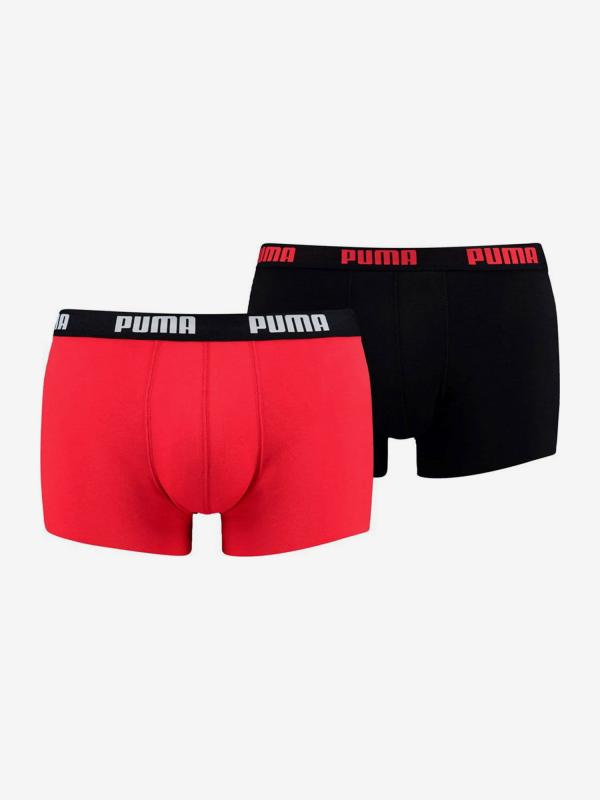 Boxerky Puma Basic Trunk 2 Pack Černá