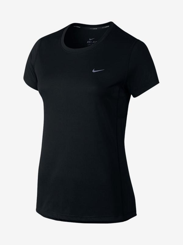 Tričko Nike Miler Short Sleeve Černá