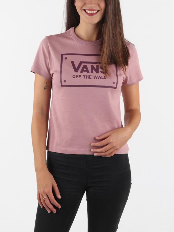 Tričko Vans Wm Boom Boom Unity Nostalgia Rose Růžová
