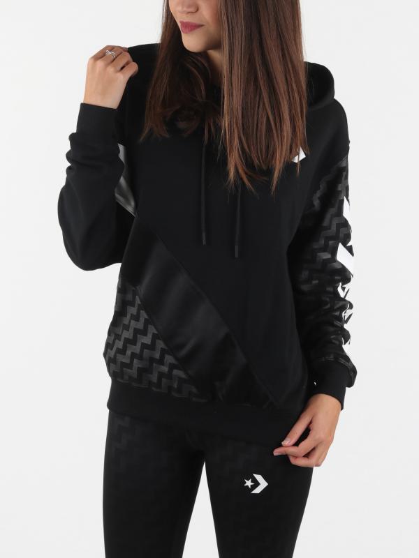 Mikina Converse Voltage Po Hoodie Černá