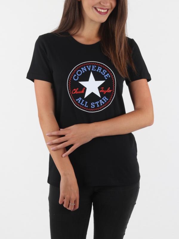 Tričko Converse Chuck Patch Nova Tee Černá