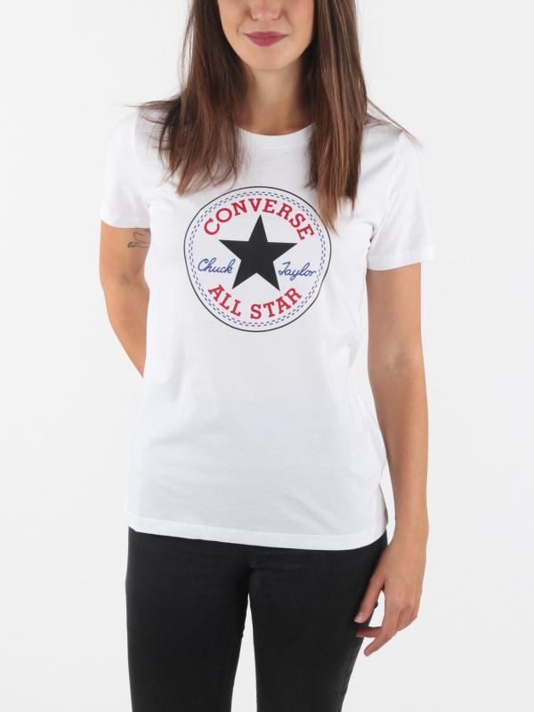 Tričko Converse Chuck Patch Nova Tee Bílá
