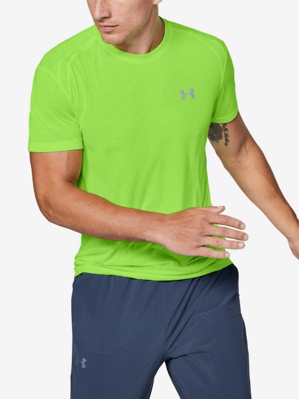 Tričko Under Armour Streaker 2.0 Shortsleeve-Grn Barevná