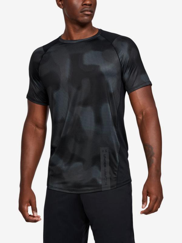 Tričko Under Armour Mk1 Ss Printed-Blk Barevná