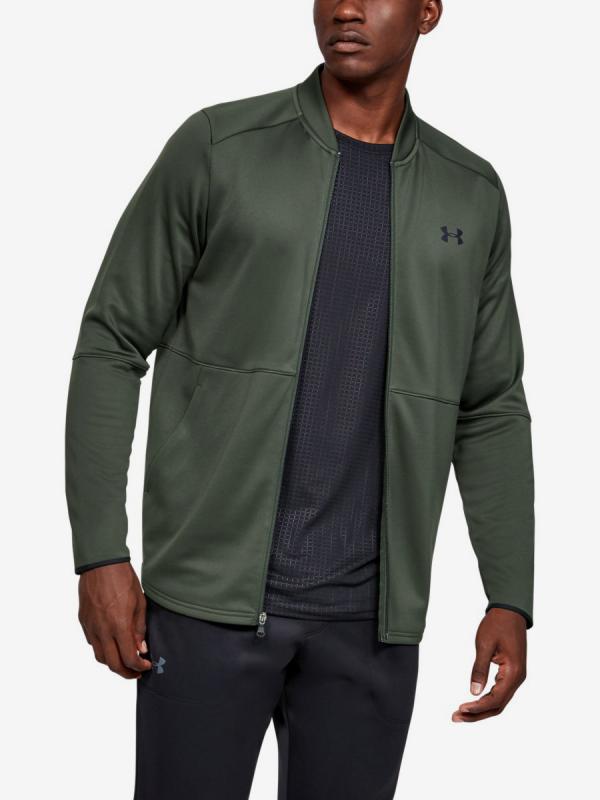 Mikina Under Armour Mk1 Warmup Bomber-Grn Barevná
