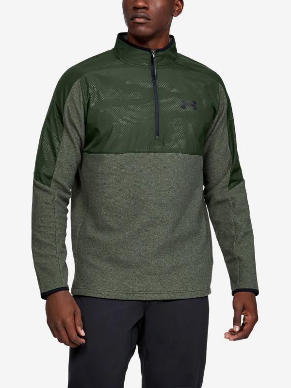 Tričko Under Armour Cgi 1/2 Zip-Grn Barevná